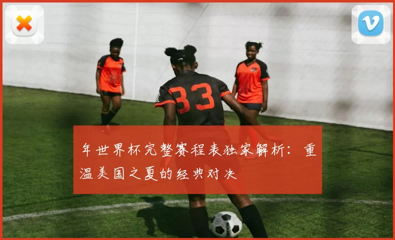 年世界杯完整赛程表独家解析：重温美国之夏的经典对决