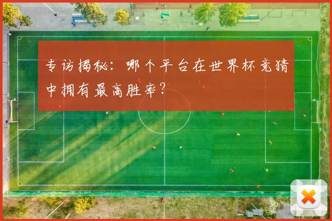 专访揭秘:哪个平台在世界杯竞猜中拥有最高胜率?